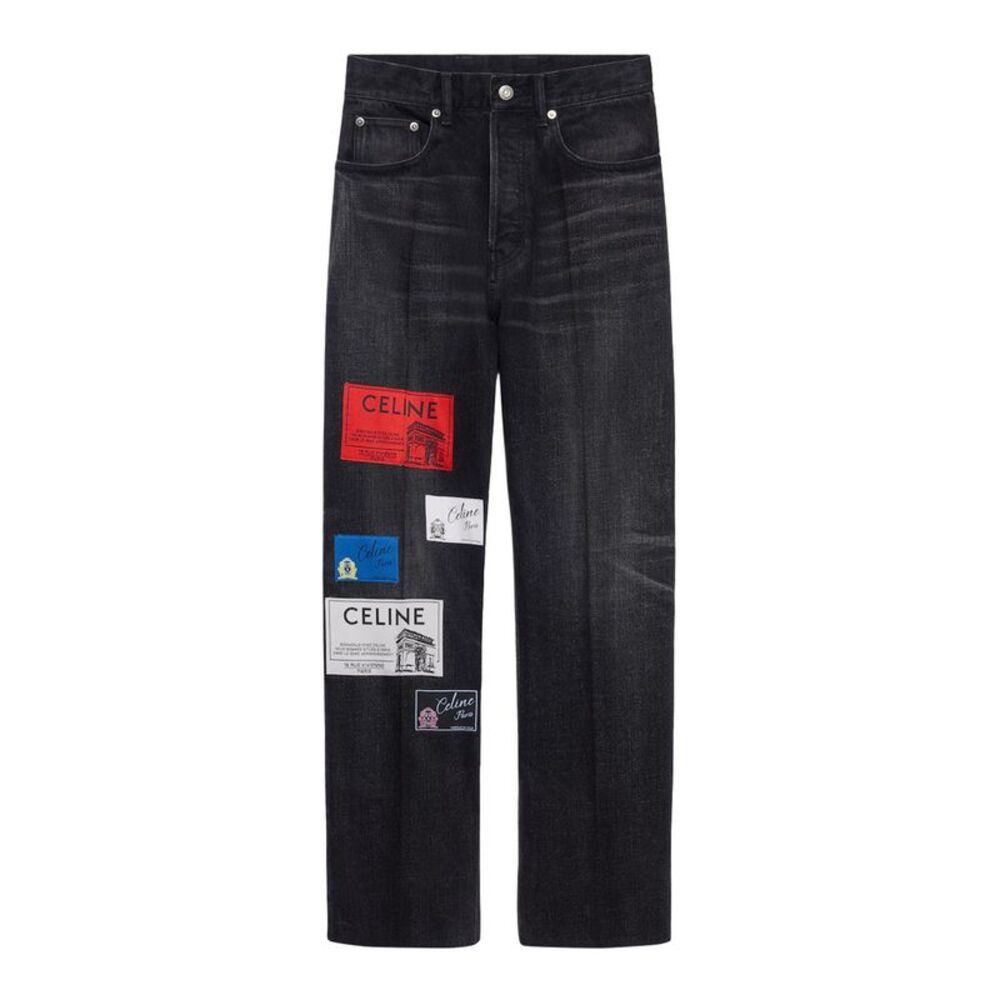 Celine Men Boyfriend 001 Jeans In Cotton Denim